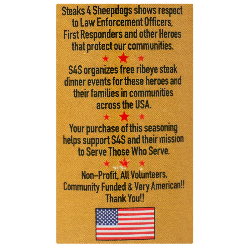 Steak Seasoning by Steaks 4 Sheepdogs (other)