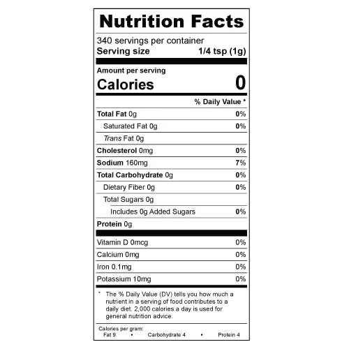 1836 Beef Rub by SuckleBusters (nutrition)