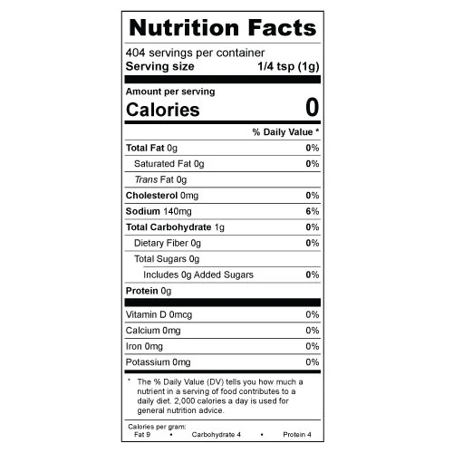 Clucker Dust Chicken Rub by SuckleBusters (nutrition)
