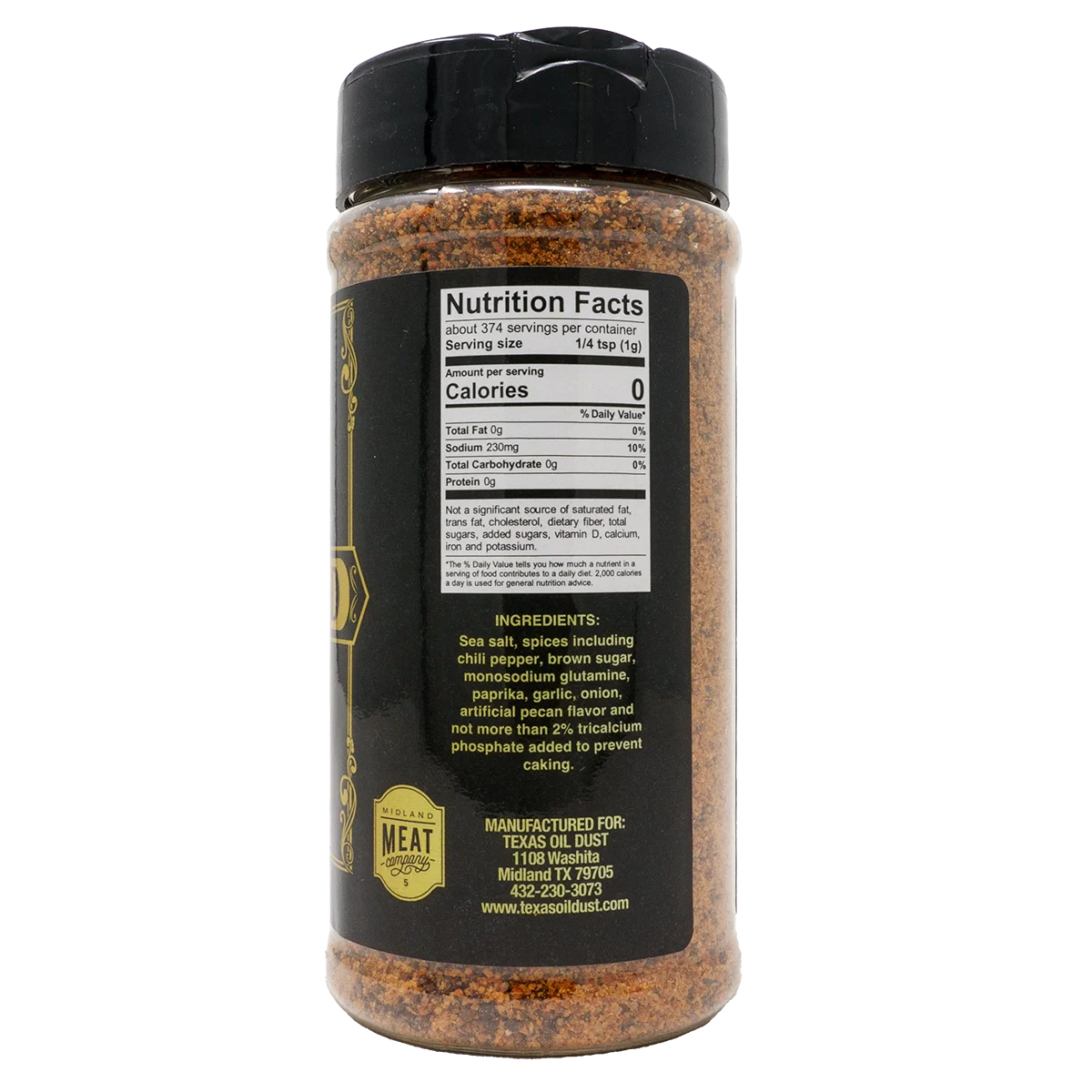 Black Gold by Texas Oil Dust (nutrition)