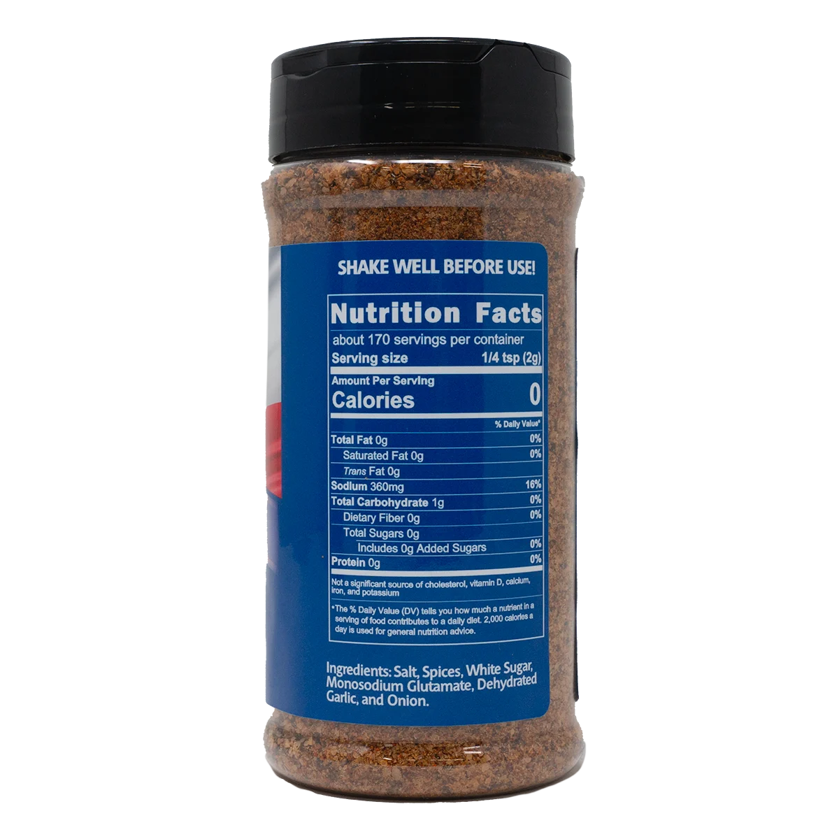 Brisket Seasoning by Texas Pepper Jelly (nutrition)