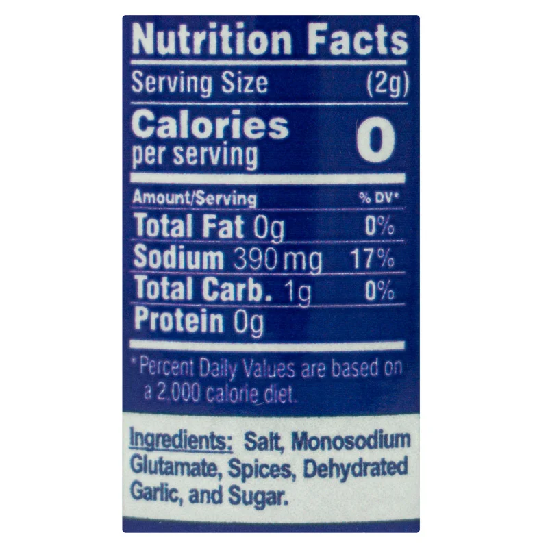 Jalapeno Seasoning by Texas Pepper Jelly (nutrition)