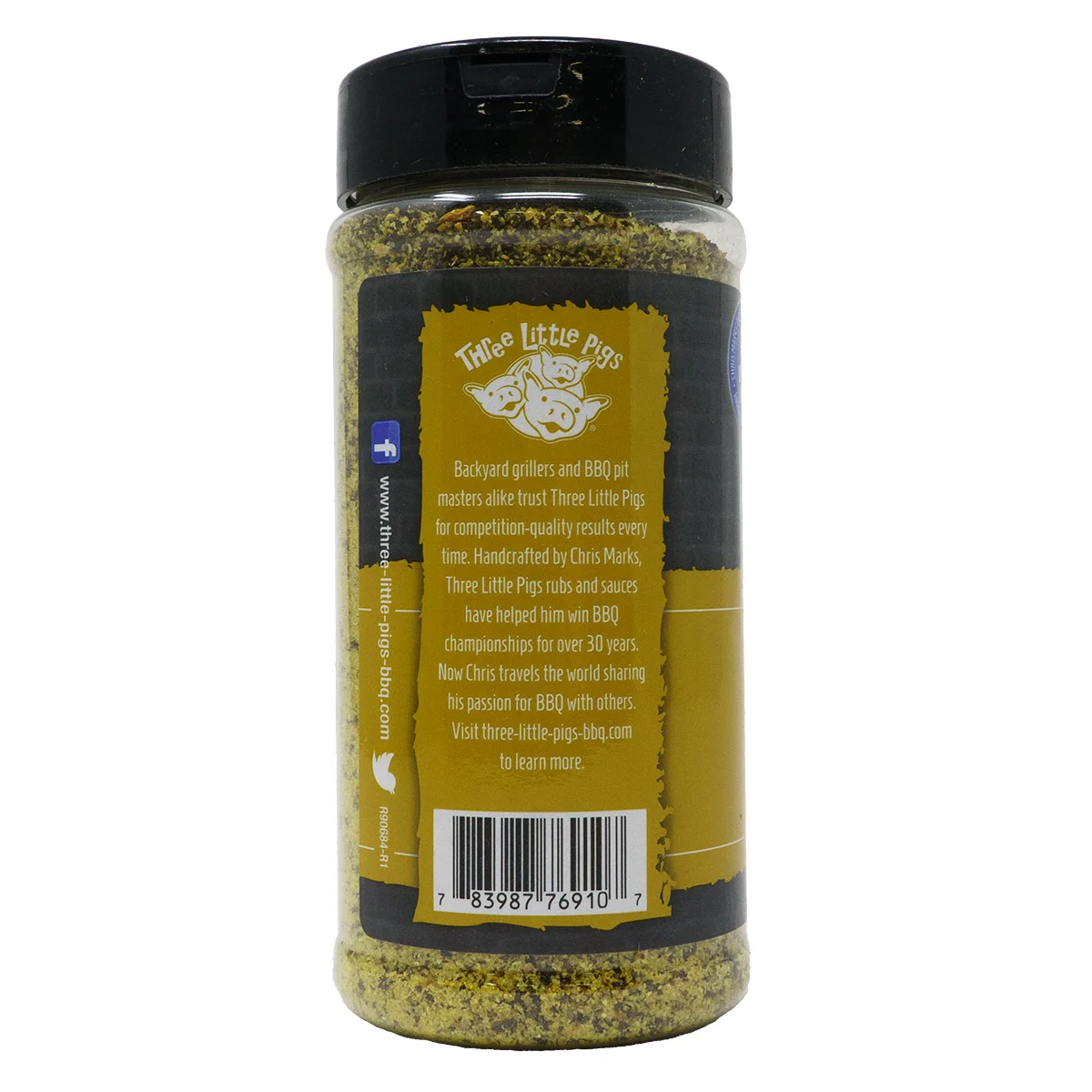 Lemon Pepper BBQ Rub by Three Little Pigs BBQ (other)