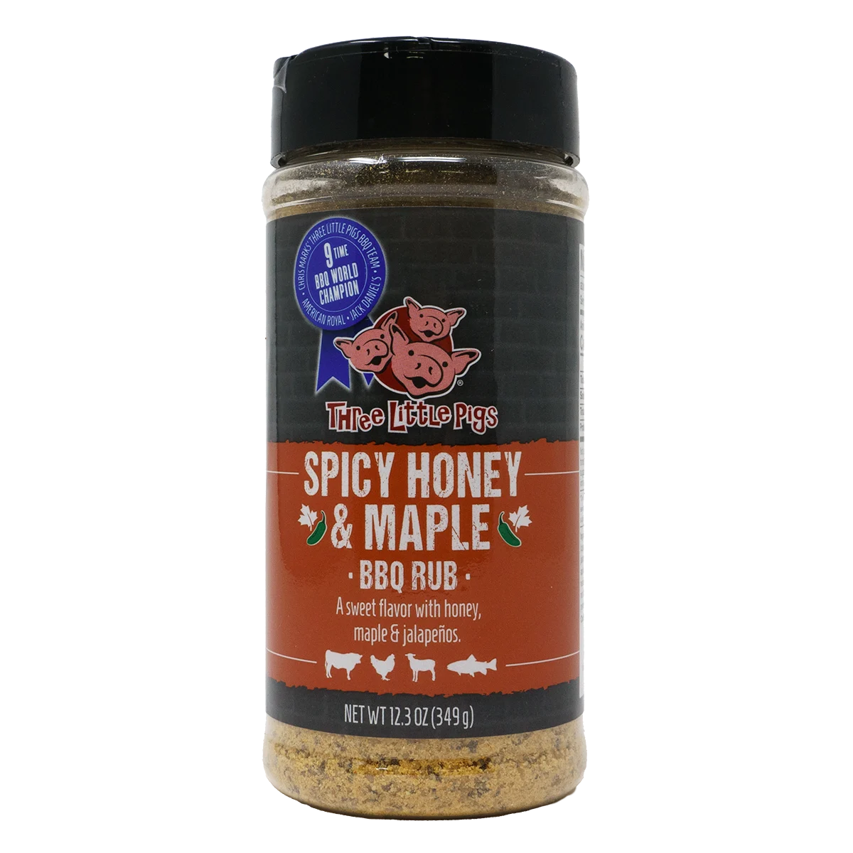 Spicy Honey & Maple BBQ Rub by Three Little Pigs BBQ