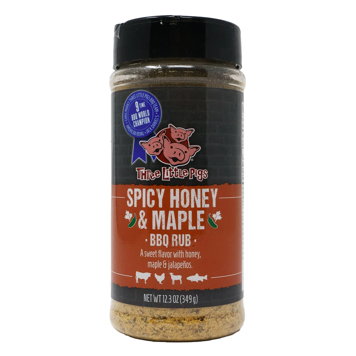 Spicy Honey & Maple BBQ Rub by Three Little Pigs BBQ