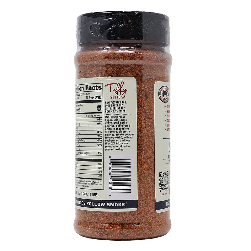 Classic BBQ Rub by Tuffy Stone (nutrition)