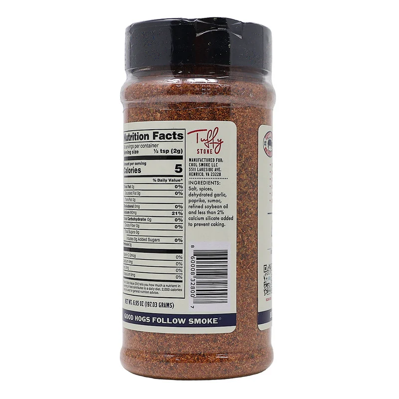 Everything Seasoning by Tuffy Stone (nutrition)