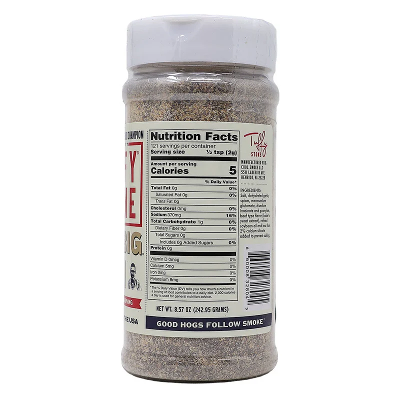 The Big Umami All Purpose Seasoning by Tuffy Stone (nutrition)