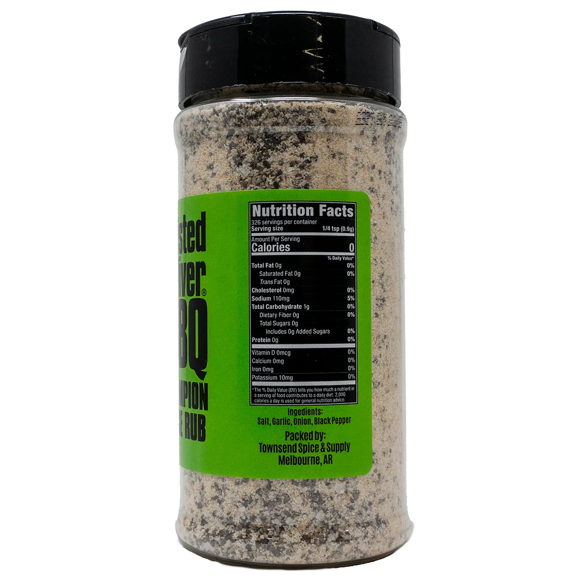 All-Purpose Rub by Twisted Oliver BBQ (nutrition)