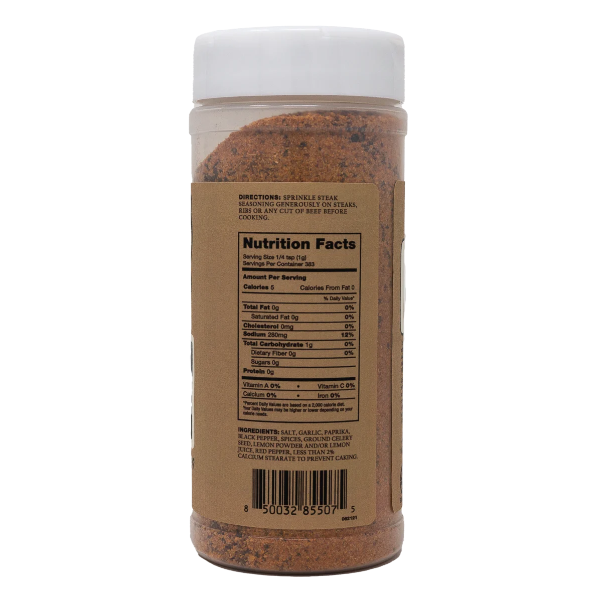 Steak Seasoning by William's Food Co. (nutrition)