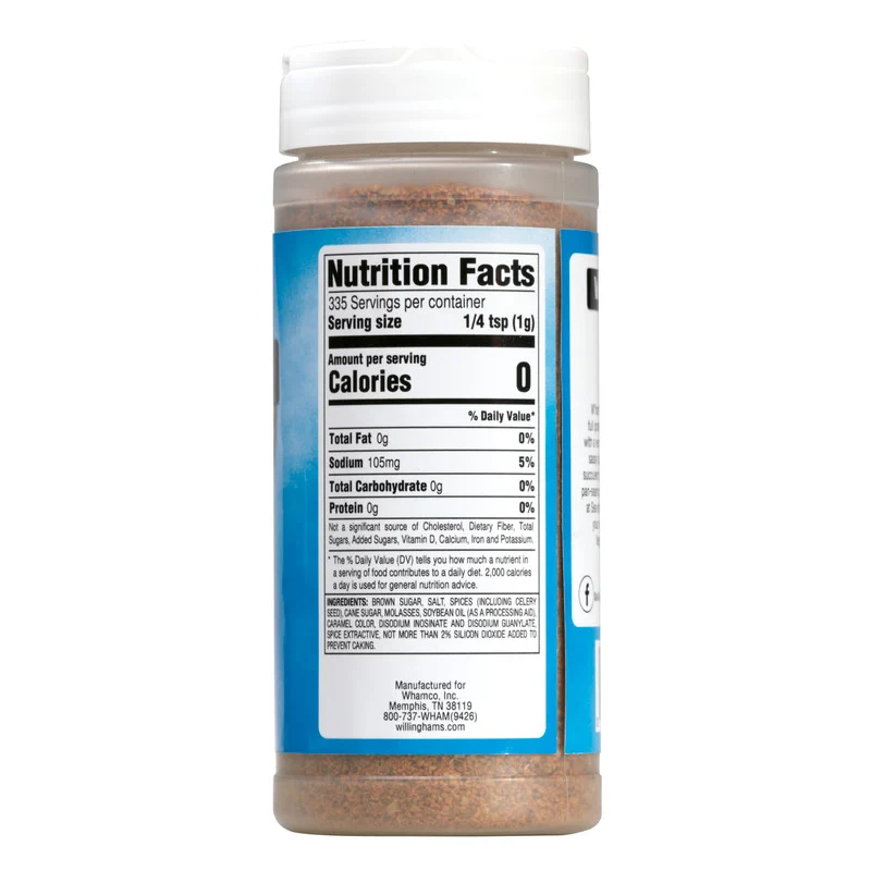 W'ham Seasoning - Lost At Sea by Willingham's (nutrition)
