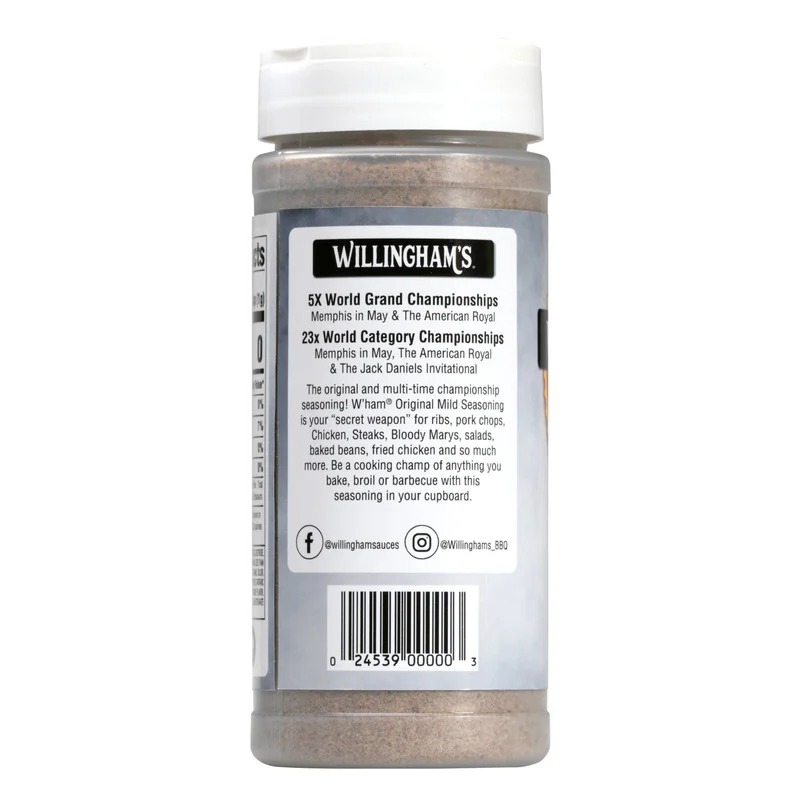 W'ham Seasoning - Original Mild by Willingham's (other)