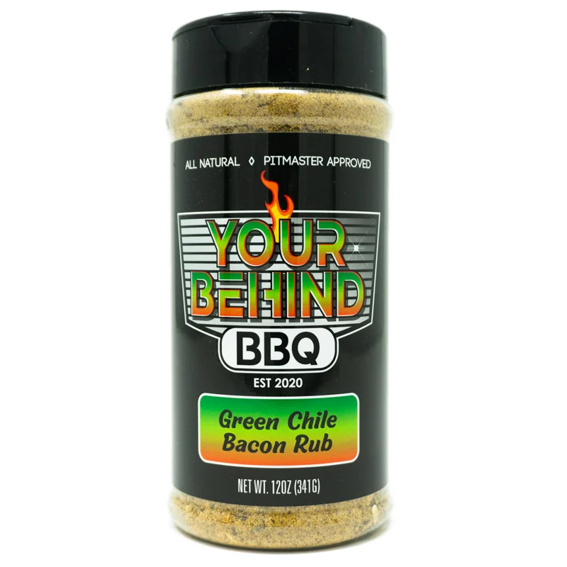 Green Chile Bacon Rub by Your Behind BBQ