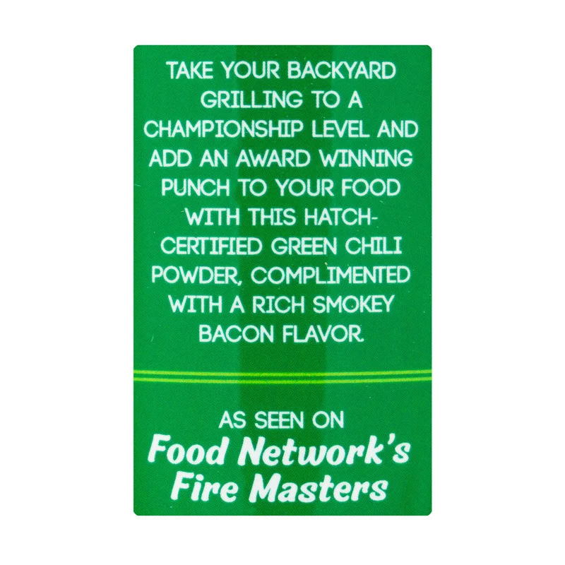 Green Chile Bacon Rub by Your Behind BBQ (other)